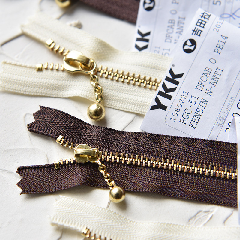 正品吉田YKK金属3号5号金铜闭口拉链手工DIY布艺箱包封口内袋拉链|ruв категории домашний ткань, швейная diy материалов, инструментов и готовой продукции, швейная diy аксессуары/аксессуары/аксессуары, молния - от Buy2taobao.com для оказания профессиональной услуги покупки агента Taobao