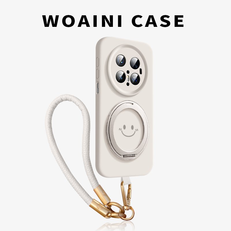 简约可爱笑脸适用华为mate手机壳