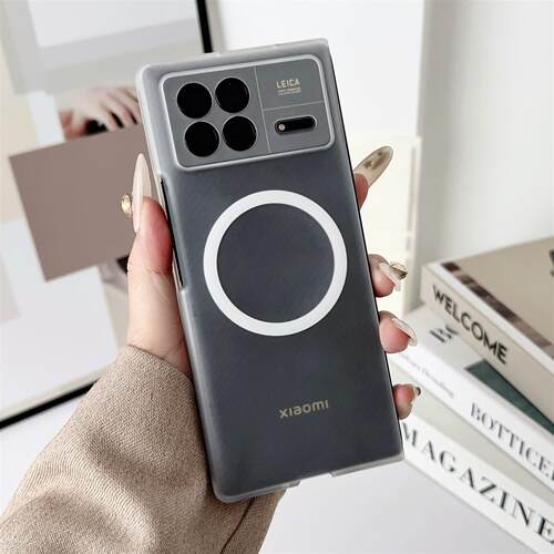 冰晶透明磁吸充电适用于小米MIXFOLD3手机壳前框后盖无中轴mixfold3折叠后保护套超薄硬XFlip2高级XFOLD4防摔