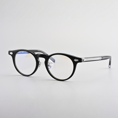 505配近视眼镜男女镜架黑框鼻托