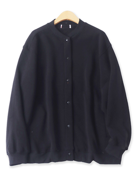 薄绒外套冬季新款外贸女装时尚百搭单排扣口袋宽松长袖卫衣17490