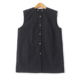 休闲百搭单排按扣宽松无袖 外贸女装 背心18887 马甲秋新款 日单工装
