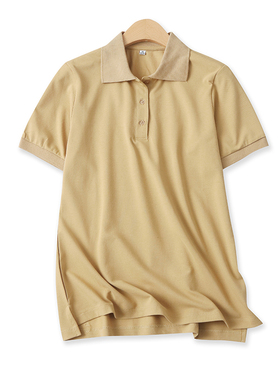 POLO衫夏季新款外贸女装百搭休闲糖果色显瘦翻领短袖套头T恤16483