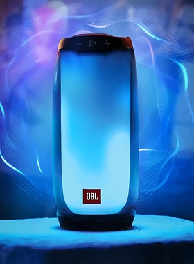JBL PULSE4/3音乐脉动四代全面屏炫彩音箱低音炮便携蓝牙桌面音箱
