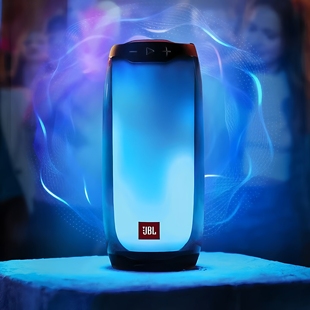 JBL 3音乐脉动四代全面屏炫彩音箱低音炮便携蓝牙桌面音箱 PULSE4