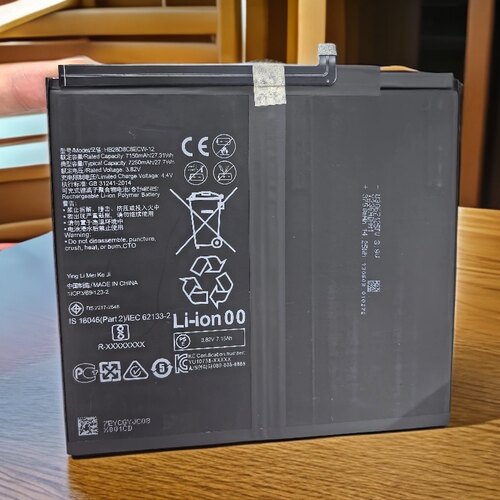 适配华为matepad11平板电池V7pro/matepadpro 型号HB28D8C8ECW-12