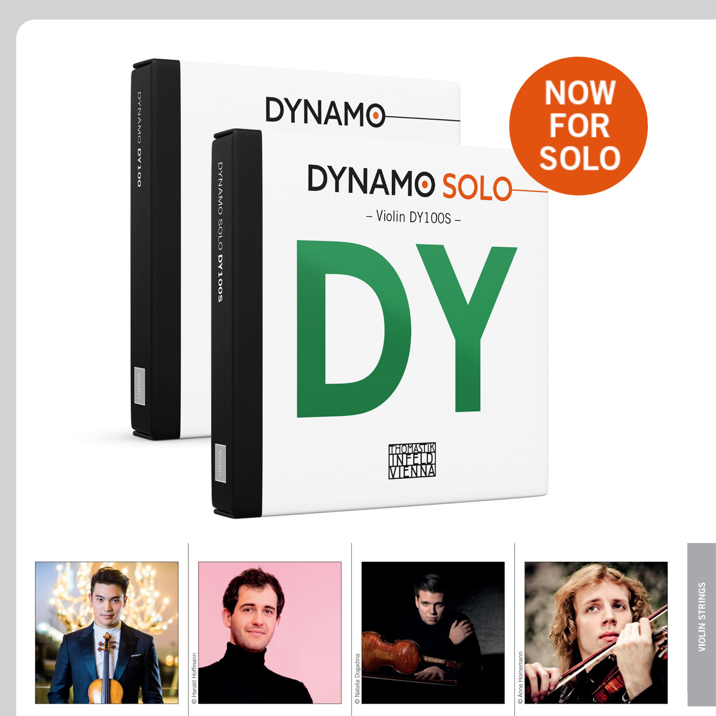 DY100SOLO小提琴独奏琴弦 2025年新品发电机Dynano上市预售尝鲜