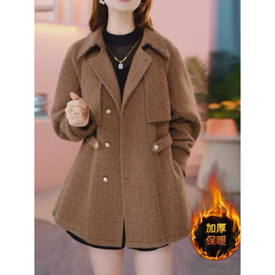 小香风毛呢外套女秋冬2026新款今年流行爆款巨好看高级感呢子大衣