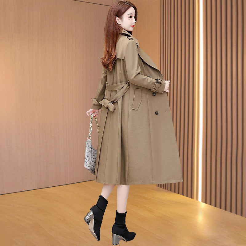 杭州意法风衣外套女春秋2025新款爆款妈妈品牌中长版大衣