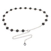 饰腰带裙子收腰 装 腰链女时尚 百搭配连衣裙高级感四叶草链条细夏季