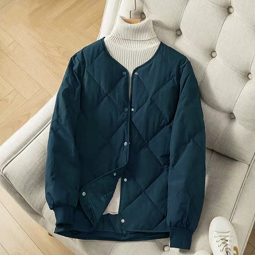 希珥2023新款棉服女小个子秋冬短款圆领学生内搭神器外套棉袄棉衣