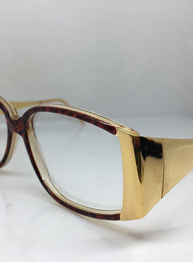 中古Safilo Emozioni 335 意大利产眼镜架女复古方形近视框架