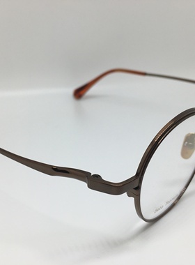 ROMEO钛框圆形眼镜架男女通用近视框架复古