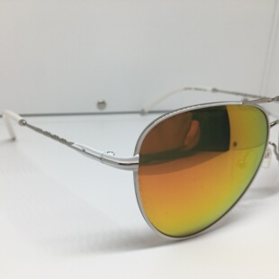 helen keller 8242银色白色飞行员款太阳眼镜墨镜