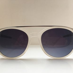 Eyebuydirect Breeze磨砂乳白色板材框复古双梁眼镜架 Morning