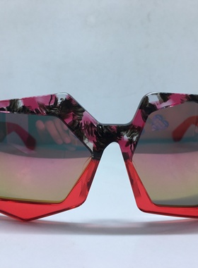 E8503S EJE Optico Sistema手工彩色个性板材框太阳镜不规则几何