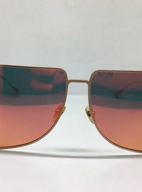 EJE Optico Sistema J2123/S手工金色钛框偏光太阳镜遮脸墨镜