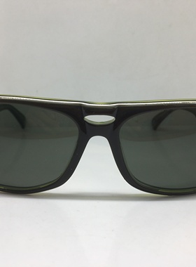 Strellson绿色板材框太阳镜墨镜