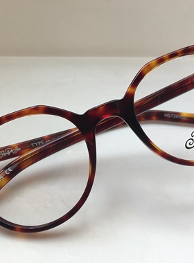 Hally & Son Type 40-1972 玳瑁色手工板材复古框眼镜男女通用
