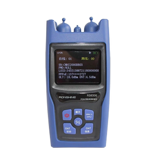 PON网络核查仪DR6306系列清查光猫在线端口释放用户信息核查资源管理线路资源对纤光功率测试红光源