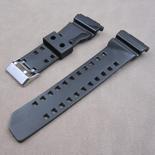 代用卡西欧G-SHOCK手表带GA-400/700/ GBX/GBA-400树脂表带GAX100