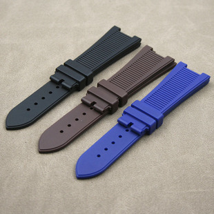 适配百达翡丽鹦鹉螺橡胶表带 5711 5712 5726 5980 PP25mm男表链