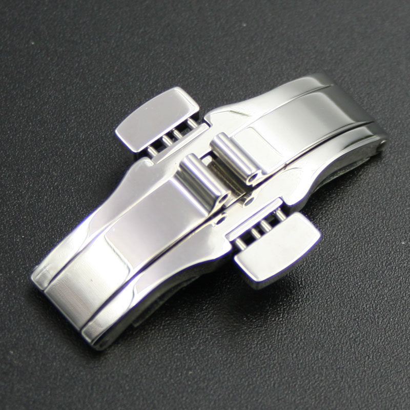 钢带蝴蝶扣美度精钢表扣