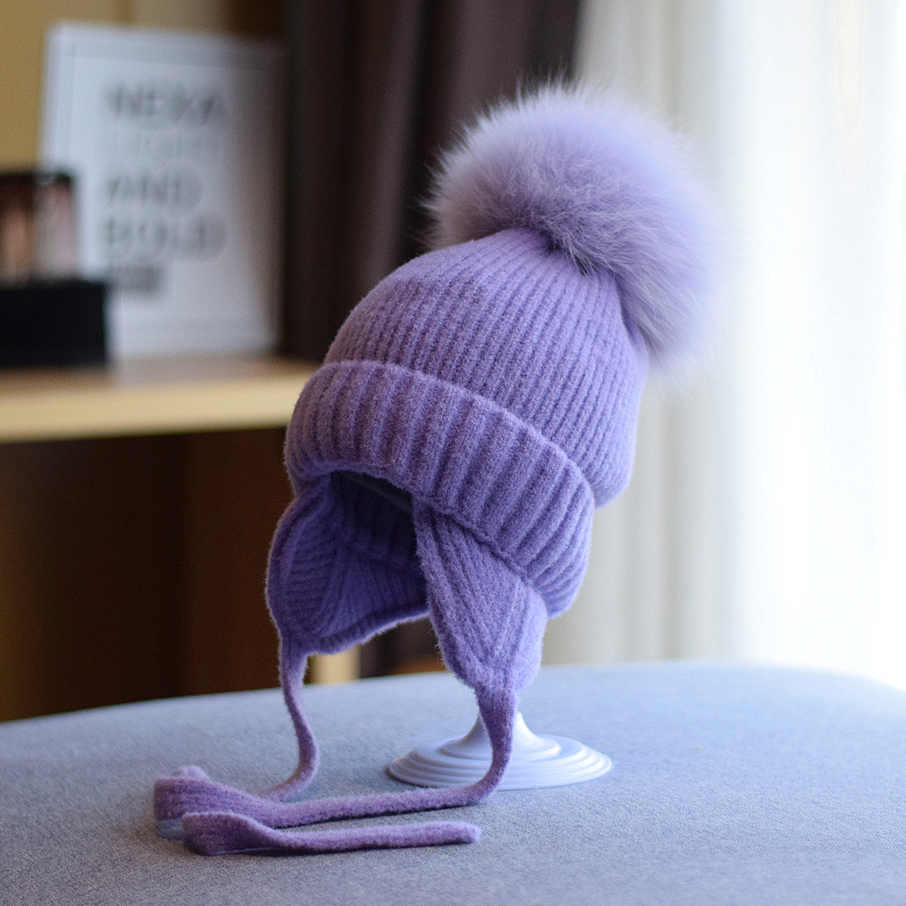 男女宝宝毛线帽子冬天韩版百搭真狐狸毛球针织帽保暖护耳儿童帽子,服饰配件/皮带/帽子/围巾,帽子,淘宝优惠券,粉丝福利购,淘宝优惠卷