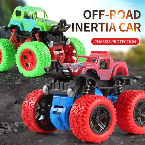 玩具车儿童越野汽车模型大脚特技车四驱玩具玩具车