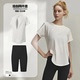 上衣套装 瑜伽服女2025夏新款 跑步普拉提训练专业速干运动健身短袖