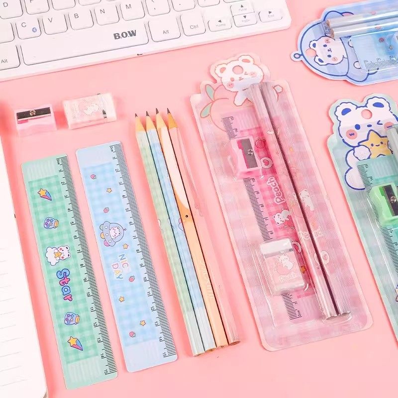 文具套装5件套 节日礼品学生礼物积分奖励学习文具铅笔橡皮卷笔刀,文具电教/文化用品/商务用品,文具套装/礼盒,淘宝优惠券,粉丝福利购,淘宝优惠卷