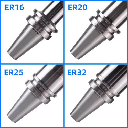 全新CNC钢丝卡盘数控刀柄BT30BT40BT50ER162032夹头加工中心高精