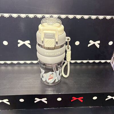 tritan水杯高颜值大容量茶水分离双饮便携运动水杯600ML