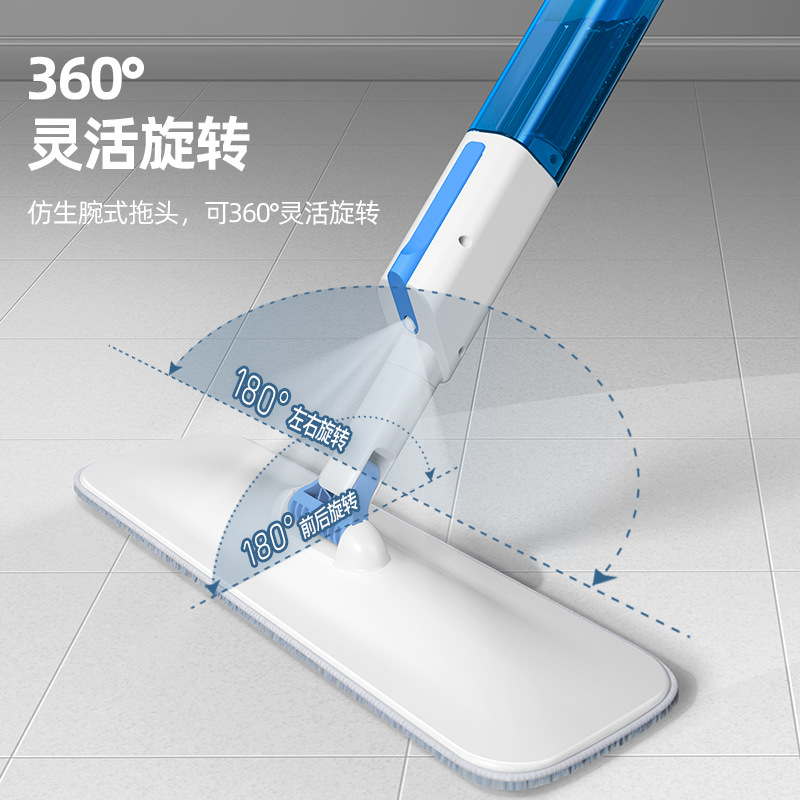 新款网红万奔喷水/喷雾消毒液平板拖布家用免手洗懒人平板拖把