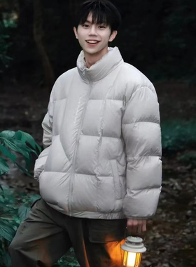 （鸟）冬季男士潮流防泼水立领羽绒服保暖防风面包服D4371/GX2