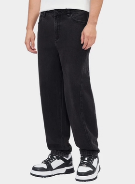 商场款秋季男士锥形宽松牛仔裤潮流百搭休闲长裤潮61870/R2