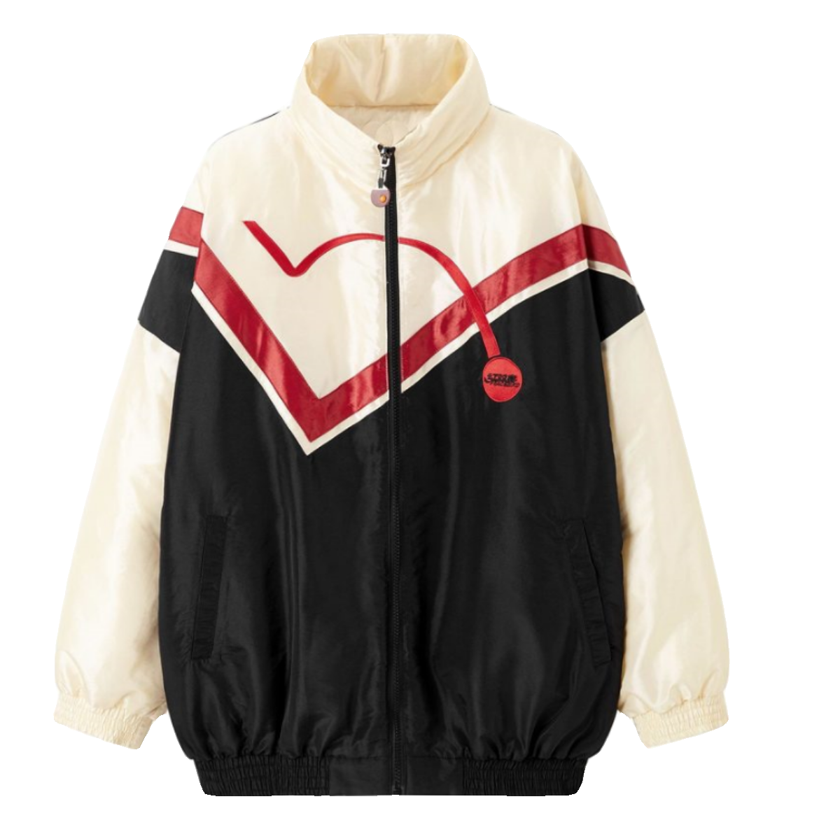 秋冬女装两面穿运动羽绒服厚外套