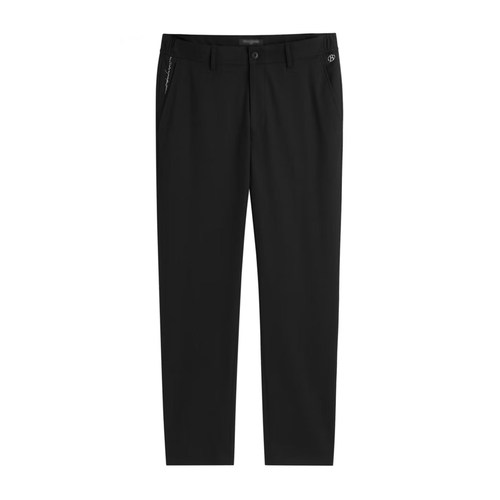 春秋男士商务修身刺绣西装长裤