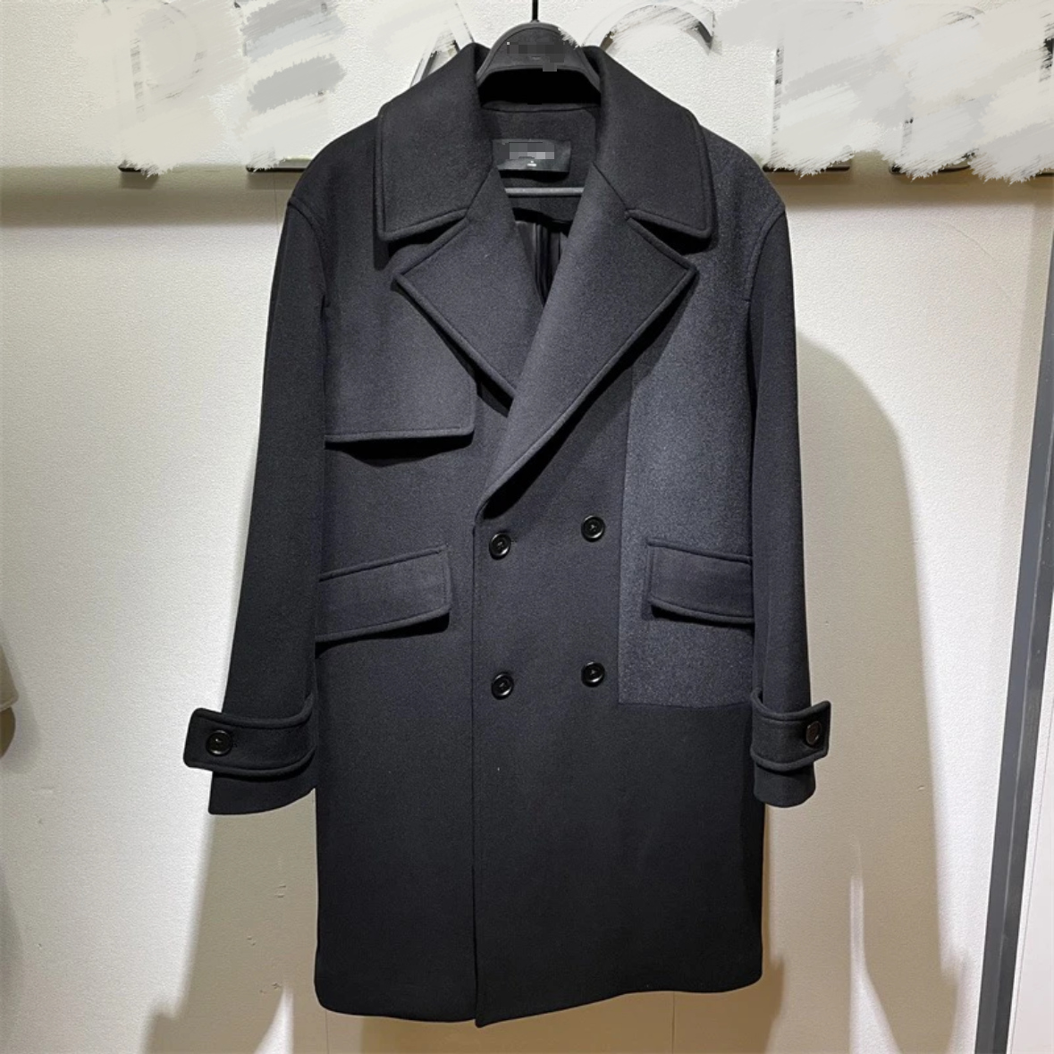 (鸟)冬季男士双排扣中长款气质绵羊毛大衣翻领毛呢外套厚C4406/K7,男装,毛呢大衣,淘宝优惠券,粉丝福利购,淘宝优惠卷