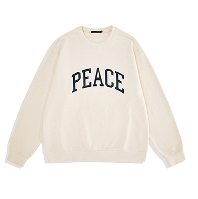 重磅推荐~鸟秋季男士潮流字母圆领卫衣女休闲宽松情侣百搭J4/3519