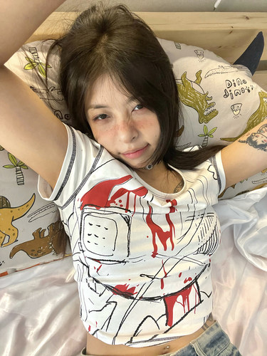 y2k二次元暗黑无袖亚比