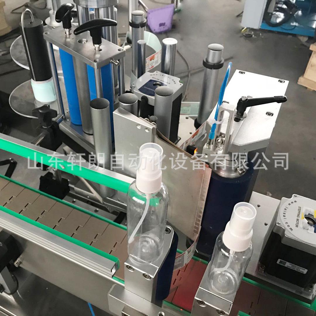 茶叶罐贴标机价格 玻璃瓶油瓶不干胶贴标机 蜂蜜圆瓶打码贴标机