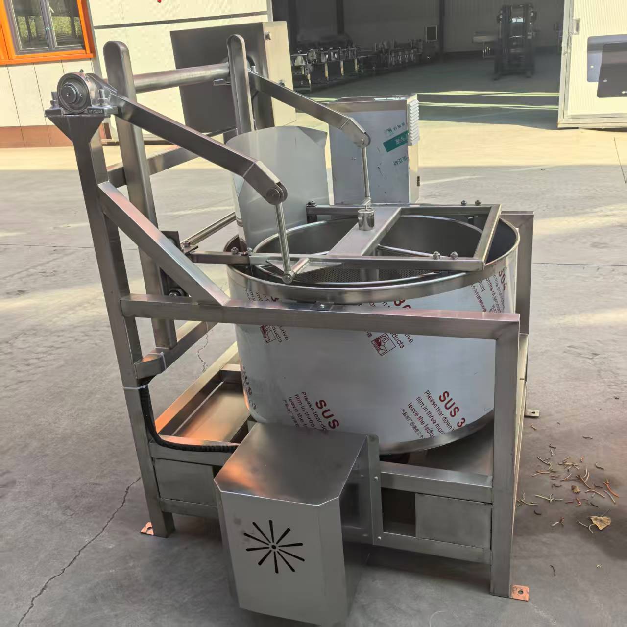 虾仁脱水机 萝卜条脱水机 油炸大虾甩油机 义康机械