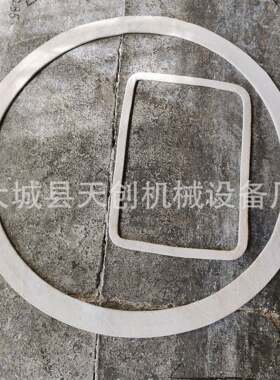 镍铬丝垫片涂胶玻璃纤维垫片 耐温镍铬丝垫片 陶瓷棉毯垫片