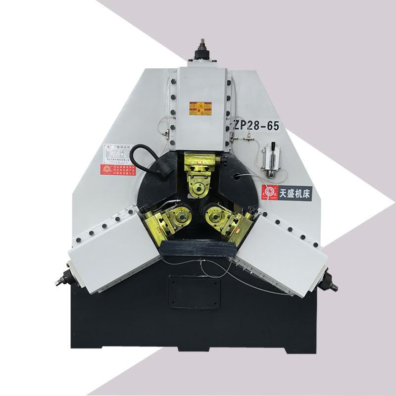 天盛ZP28-65型数控三轴滚丝机 加工钢筋螺纹滚花机床 螺纹液压机