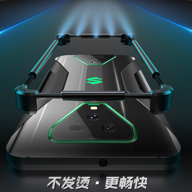 适用于黑鲨3pro手机壳黑鲨2金属防摔黑鲨2Pro边框黑鲨helo手机壳