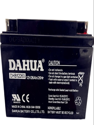 DAHUA蓄电池12V5A7A12A17A26A33A38A40A65A100A120A150A200A