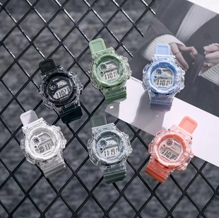 学院风手表女款学生初高中生ins小众高颜值运动儿童男生电子表