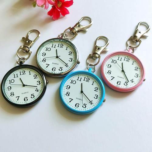 学生考试表护士表钥匙扣挂表怀表