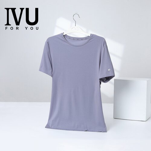 安莉芳旗下IVU夏季男士套头圆领棉莫代尔透气短袖家居服UDY0260